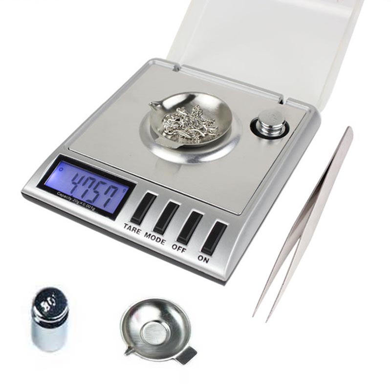 20 x 0.001g Smart Weigh High Precision Jewelry Digital Milligram Scale